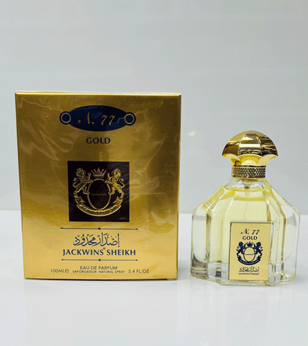 عطر ادکلن شیخ 77 گلد ادیشن طلایی جانوین جکوینز Jackwins Shaik Gold Edition حجم 100میل