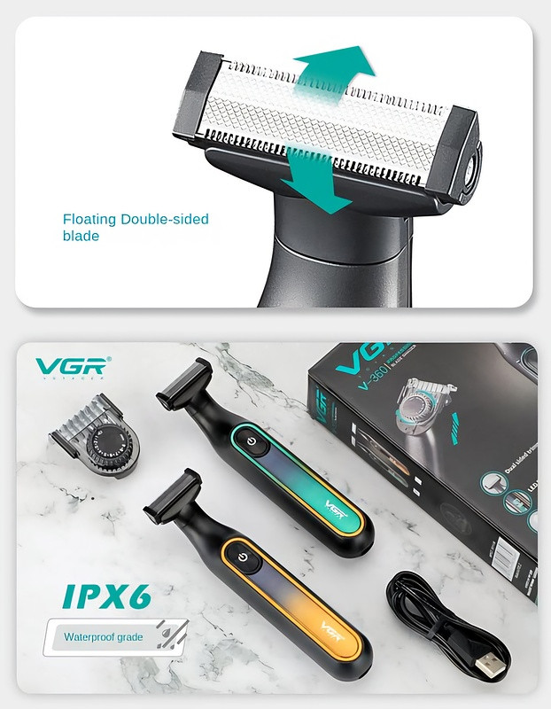 ماشین اصلاح بادی گروم vgr وی جی آر v_360