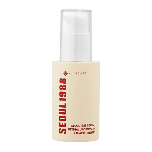 سرم لیپوزوم رتینال و جینسینگ سیاه کی سکرت K-SECRET SEOUL 1988 Serum Retinal Liposome 2% + Black Ginseng