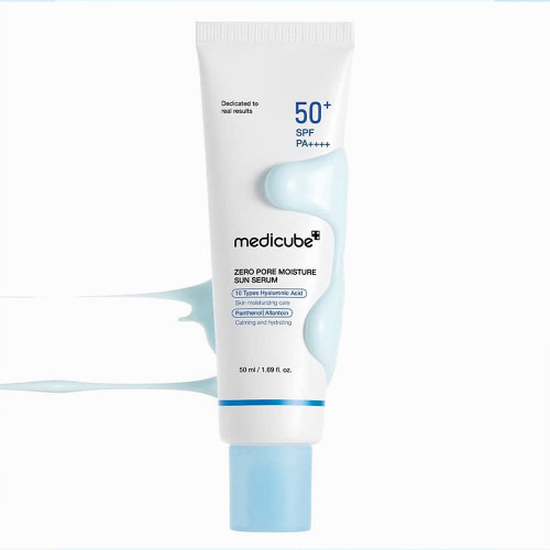 سرم ضد آفتاب کنترل منافذ مدی کیوب Medicube Zero Pore Moisture Sun Serum