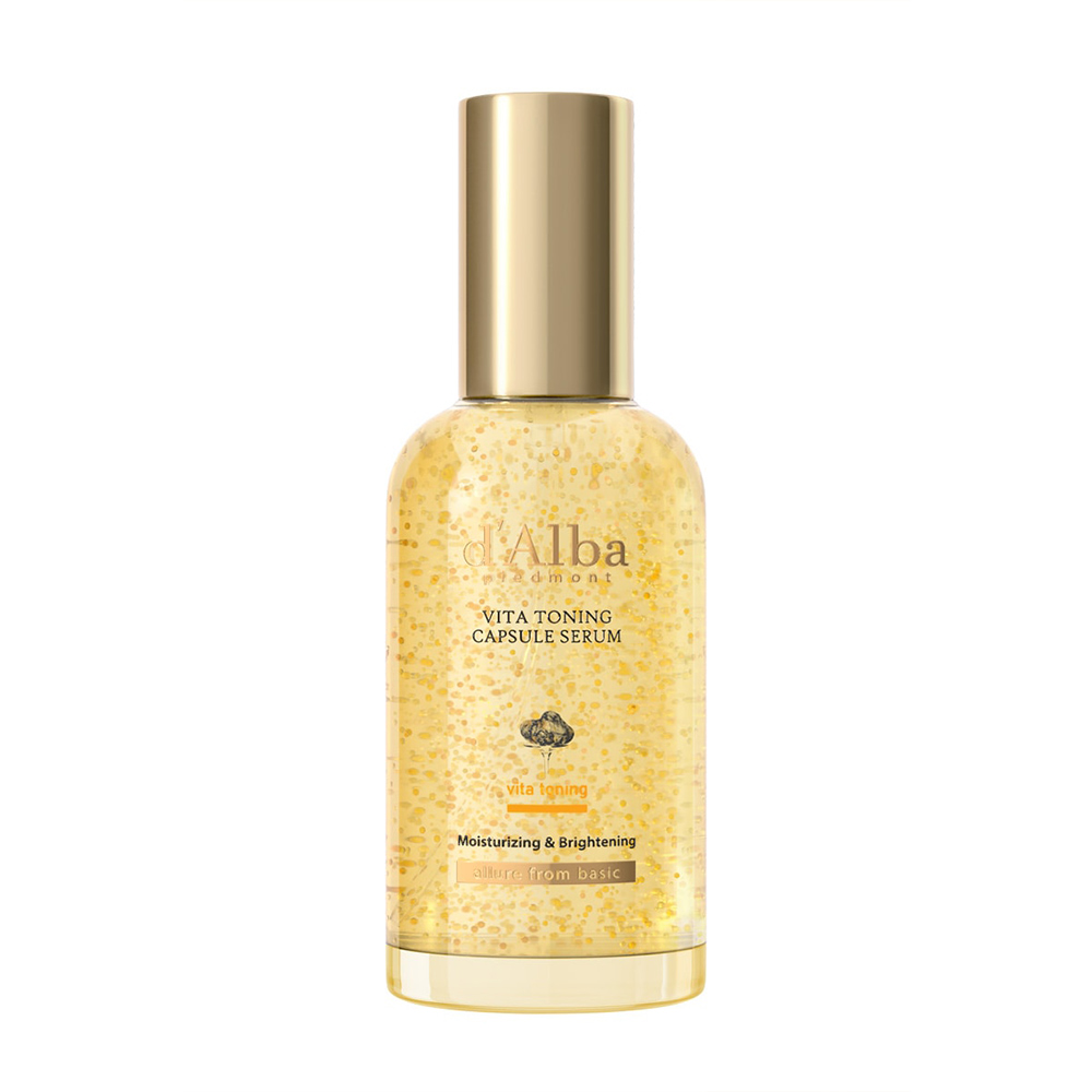 سرم کپسولی ویتا تونینگ د البا مرطوب کننده و روشن کننده پوست D’Alba Vita Toning Capsule Serum