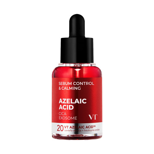 سرم آزلائیک اسید سیکا اگزوزوم وی تی کازمتیک ضد جوش و التهاب قوی پوست VT COSMETICS Azelaic Calming Ampoule