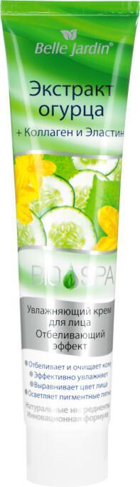 Belle Jardin / ژل، کرم و روغن بدن Belle Jardin کرم صورت و گردن عصاره خیار کلاژن و الاستین بل جاردین مدل Bellejardin cucumber Face and neck cream Bellejardin cucumber Face and neck cream 125ml