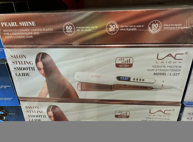 اتو مو حرفه‌ای کراتینه پروفیشینال LAC مدل L-227