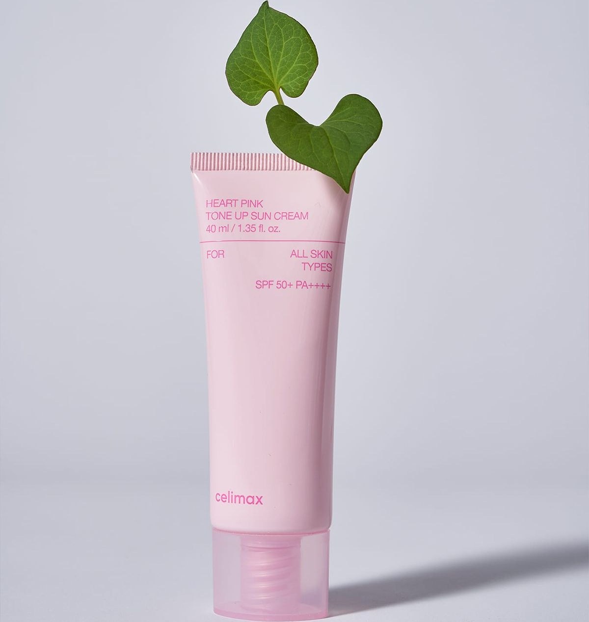 کرم ضد آفتاب تون آپ صورتی سلیمکس Celimax مدل heart pink