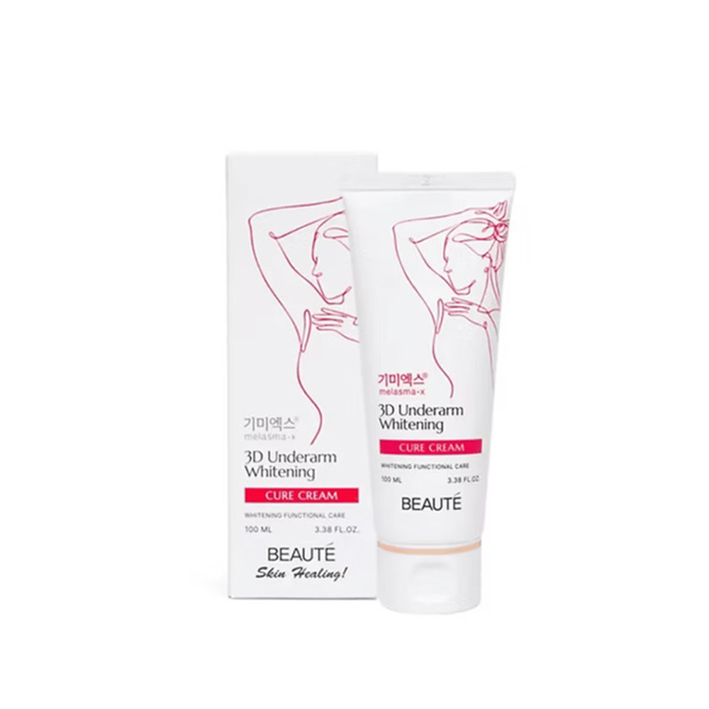 روشن کننده قوی بدن کره ای بیوتی Beaute 3D Underarm Whitening Cure Cream