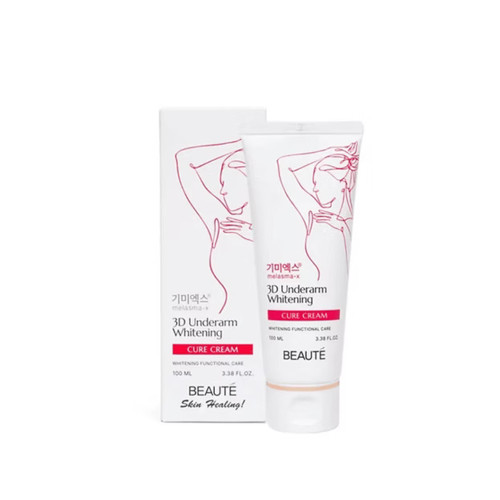 روشن کننده قوی بدن کره ای بیوتی Beaute 3D Underarm Whitening Cure Cream
