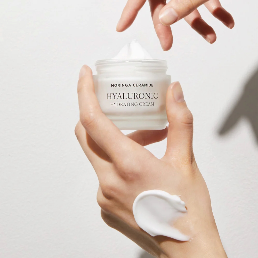 کرم آبرسان مورینگا هیمیش Heimish - Moringa Ceramide Hyaluronic Hydrating Cream