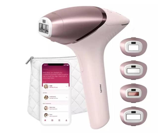 دستگاه لیزر فیلیپس لومیا سری 9000 شات نامحدود مدل Lumea BRI1958 اصلی