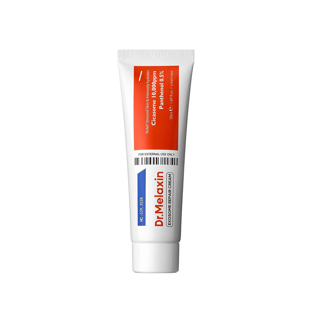 کرم ترمیم کننده اگزوزوم دکتر ملاکسین Dr. Melaxin Exosome Repair Cream نمای ۲