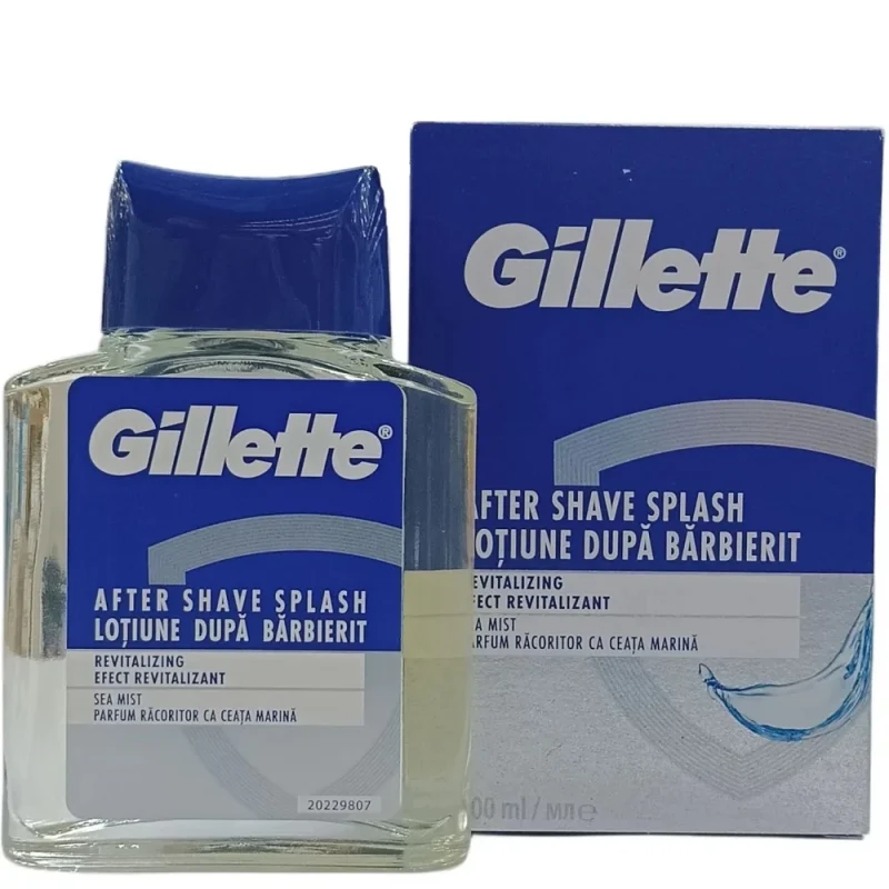 افتر شیو مایع الکلی ژیلت مدل اسپلش حجم 100 میلی لیتر (Gillette After Shave Splash 100ml)