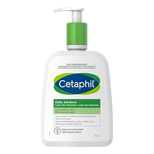 لوسیون و مرطوب کننده و آبرسان صورت و بدن ستافیل پوست خشک و حساس DAILY ADVANCE ULTRA HYDRATING LOTION CETAPHIL