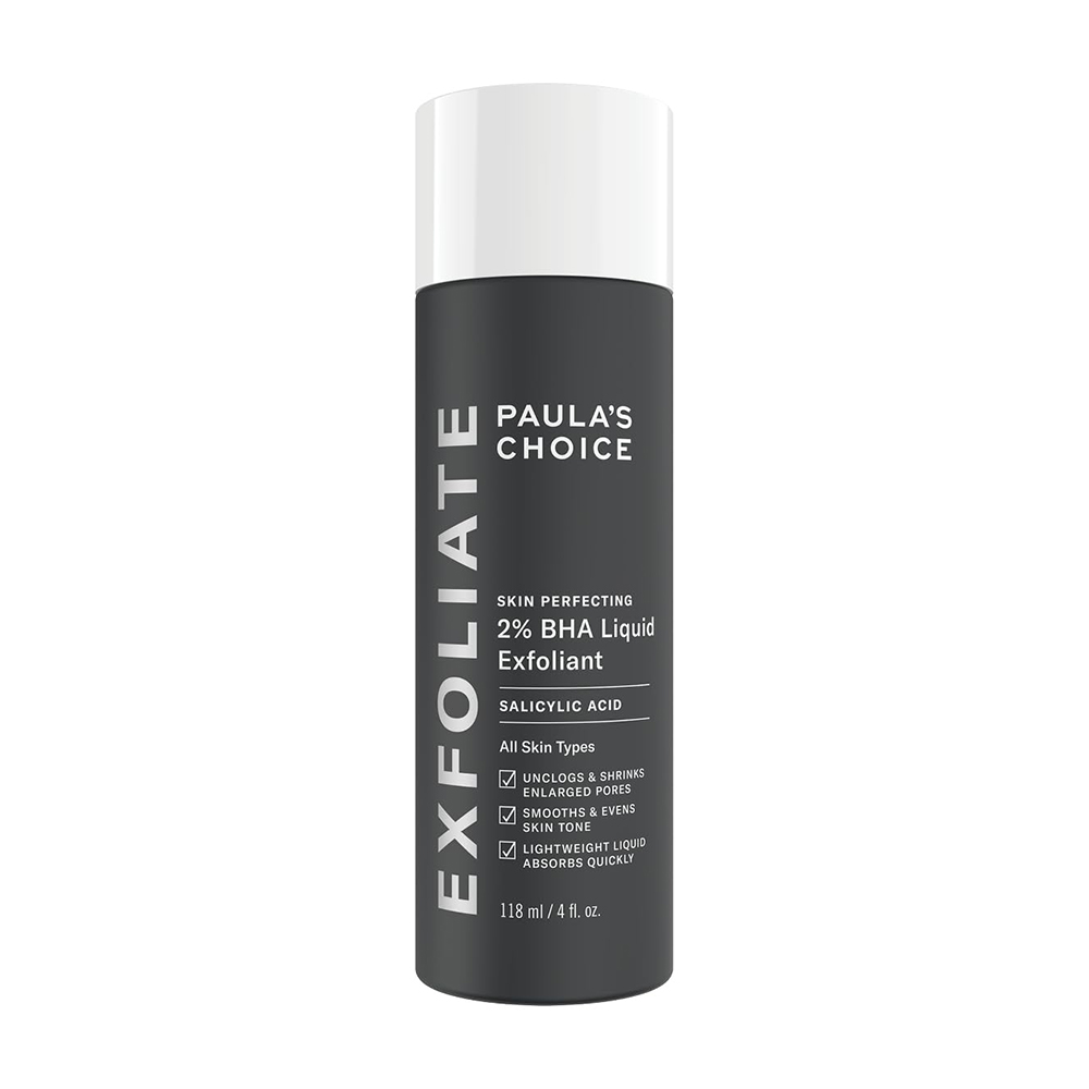 محلول لایه بردار حاوی 2% BHA پائولا چویس، یکدست کننده سطح پوست SKIN PERFECTING 2% BHA Liquid Exfoliant Paula’s Choice اصلی به شرط ضمانت
