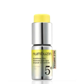 سرم پیشرفته گلوتاتیون و TXA شماره 5 نامبوزین ضد لک و روشن کننده قوی پوست Numbuzin No.5 Glutathione TXA Advanced Dark Spot Ampoule Concentrate