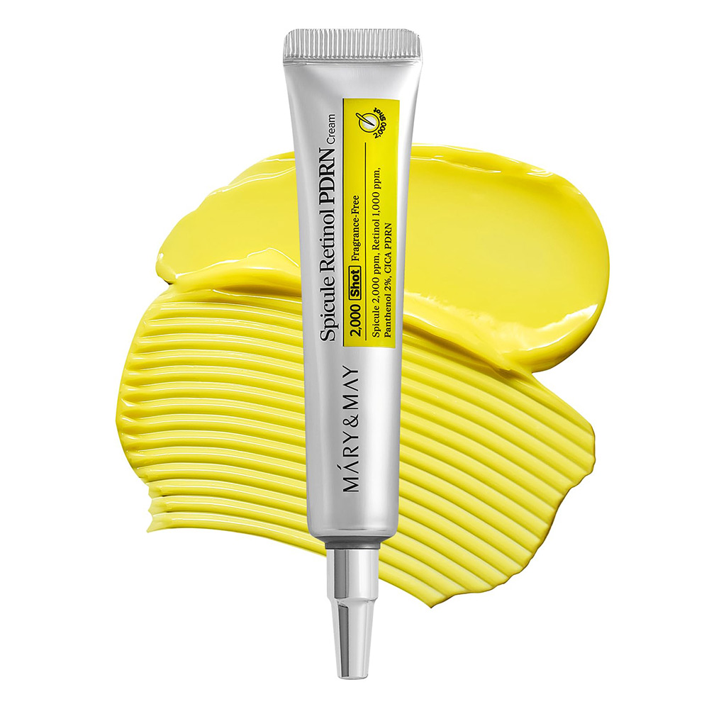 کرم اسپیکول رتینول و PDRN مری اند می ضد چروک و جوانساز پوست Mary & May Spicule Retinol PDRN Cream