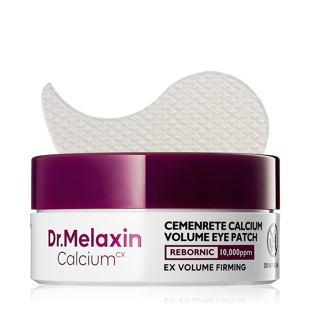 پچ زیر چشم کلسیم دکتر ملاکسین ضد چروک قوی و روشن کننده Dr.Melaxin Cemenrete Calcium Volume Eye Patch نمای ۲