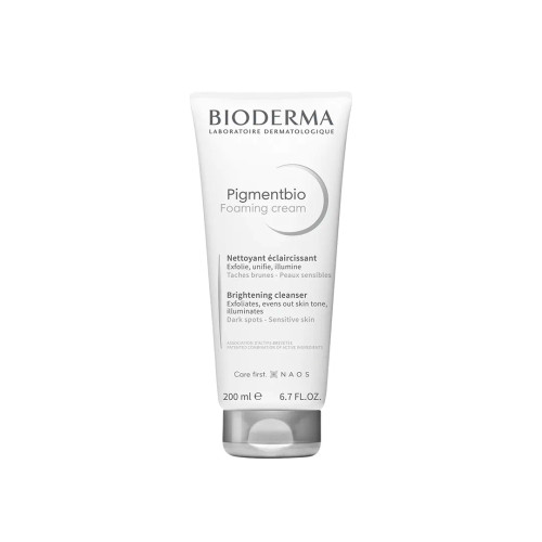 فوم کرم لایه بردار و روشن کننده اصلی Pigmentbio Foaming cream حجم ۲۰۰ میلی لیتری