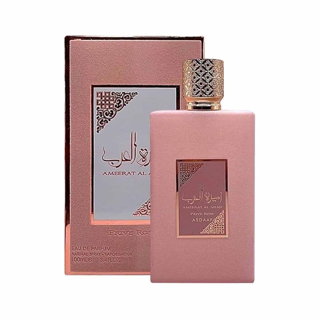 ادکلن امیره العرب صورتی Prive Rose اصداف 100 میل اورجینال