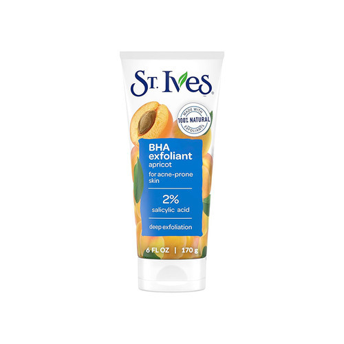 اسکراب مناسب پوست مستعد جوش زرد آلو سینت ایوز مدل BHA Exfoliant حجم 170 گرم