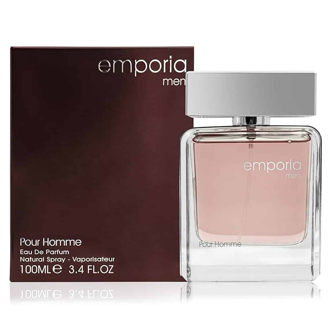 ادکلن امپوریا من فرگرنس ورد مشابه رایحه سی کی ایفوریا مردانه حجم 100 میلی لیتر اورجینال | Fragrance world emporia men