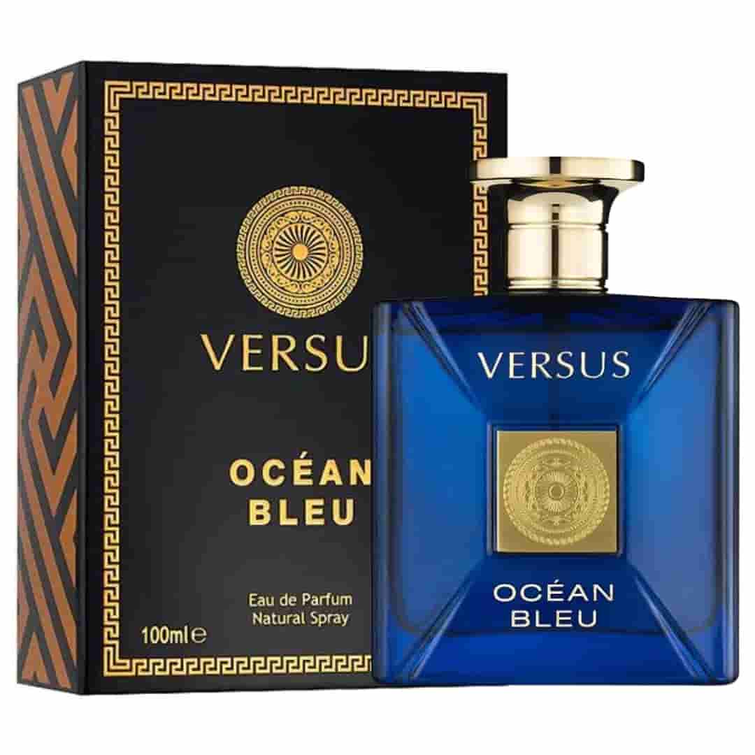 ادکلن ورسوس اوشن بلو فرگرنس ورد مشابه رایحه ورساچه دیلان بلو حجم 100 میلی لیتر اورجینال | Fragrance World Versus Ocean Bleu