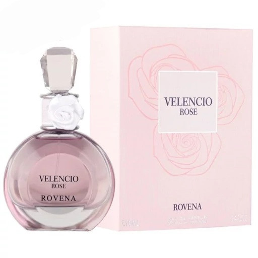 ادکلن روینا ولنسیو رز ROVENA VELENCIO ROSE (رایحه ادکلن والنتینو والنتینا سه گل Valentino Valentina ) حجم ۱۰۰ میل برند: Rovena
