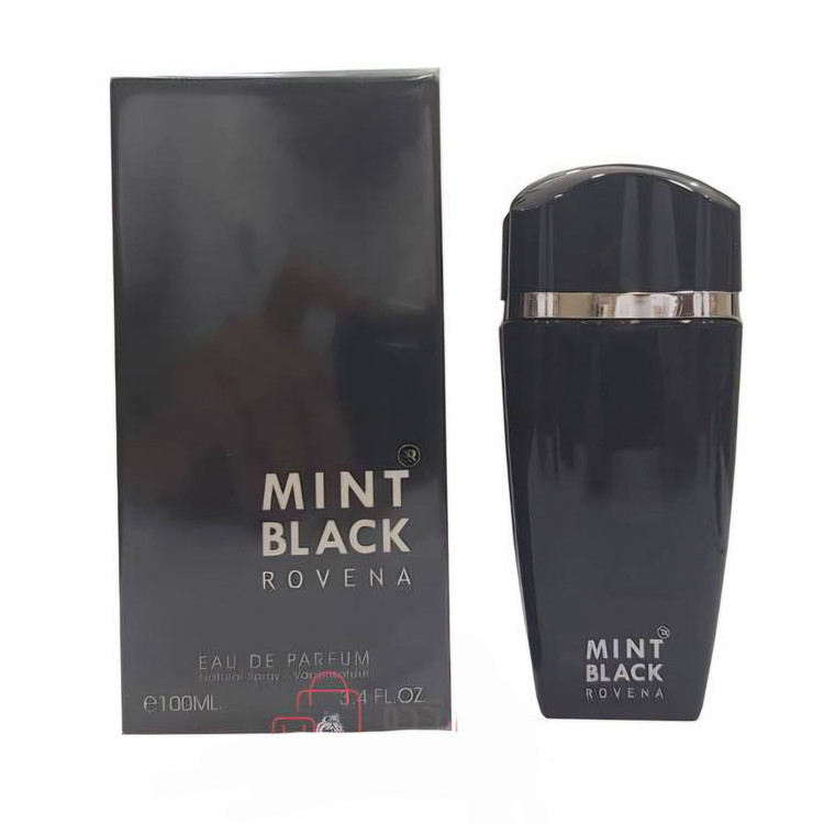 ادکلن مردانه روونا Rovena Mint Black حجم ۱۰۰ میل “مونت بلنک امبلم”
