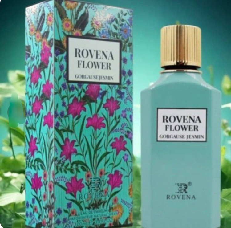 ادکلن روونا زنانه فلورا گورجس جاسمین ۱۰۰میل اماراتی