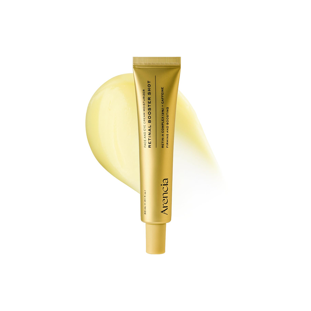 کرم دور چشم و صورت رتینال بوستر شات آرنسیا Arencia Retinal Booster Shot Face & Eye Cream 30ml