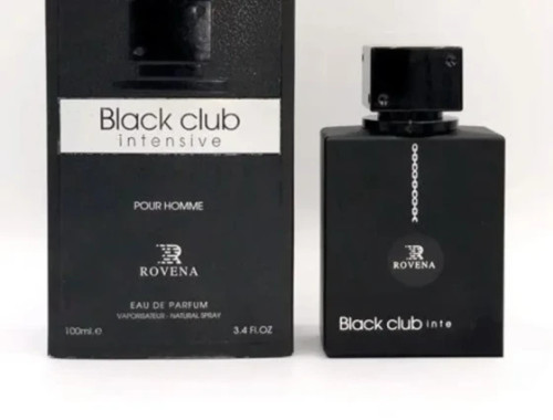 عطر ادکلن بلک کلاب کلاب د نویت اینتنس مردانه روونا Rovena Black Club حجم100میل