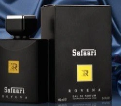 عطر ادکلن سفاری فراری مشکی مردانه روونا Rovena Safaari حجم100میل