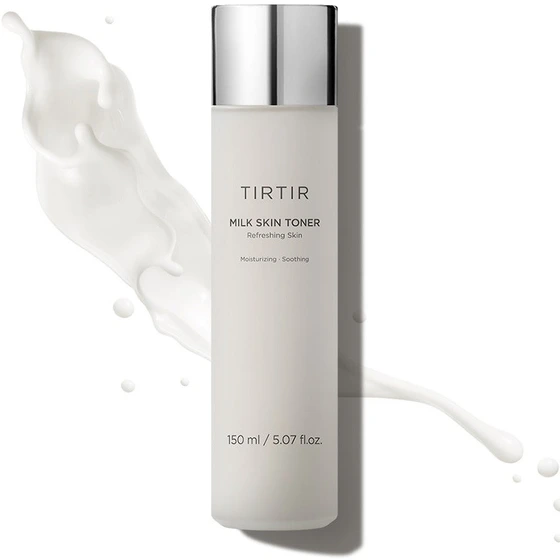 تونر مرطوب کننده میلک تیر تیرTIRTIR Milk Skin Toner مناسب برای انواع پوست