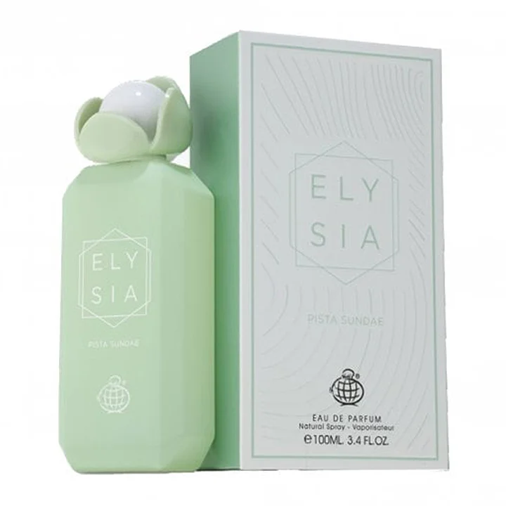 ادکلن الیسیا پیستا ساندای فرگرنس ورد حجم 100 میلی لیتر اورجینال | Fragrance World Elysia Pista Sundae