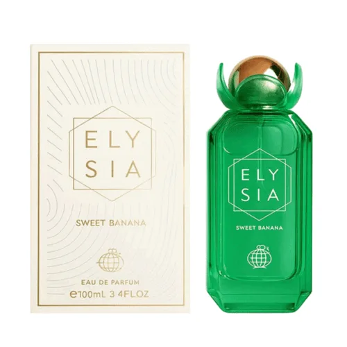 ادکلن الیسیا سوییت بنانا فرگرنس ورد حجم 100 میلی لیتر اورجینال | Fragrance World Elysia Sweet Banana