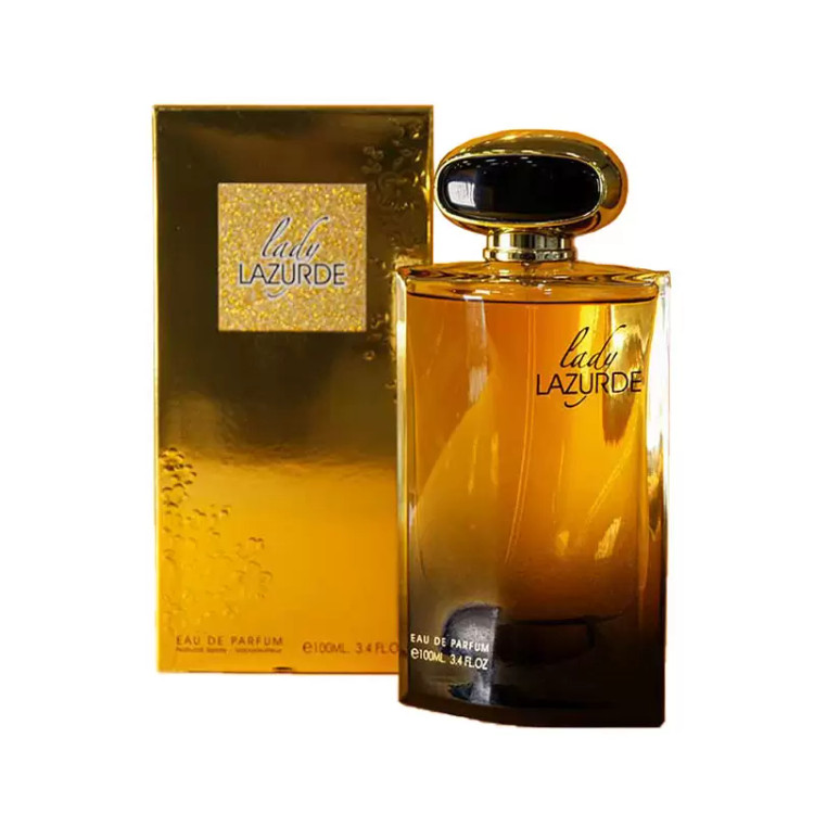 عطر زنانه فراگرنس ورد لیدی لازرد Lady Lazurde حجم ۱۰۰ میل