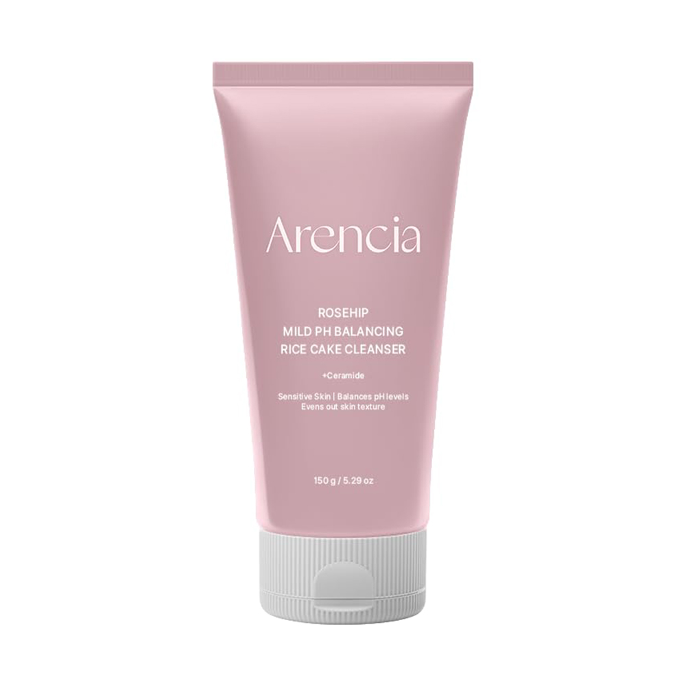 شوینده رزهیپ آرنسیا متعادل کننده PH و تقویت سد دفاعی پوست Arencia Rosehip Mild pH Balancing Rice Cake Cleanser