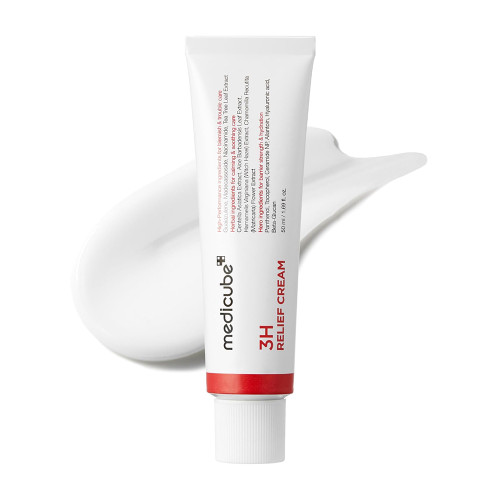 کرم ترمیم کننده و تسکین دهنده 3H مدی کیوب Medicube 3H Daily Relief Cream