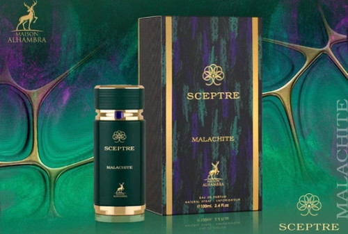 عطر ادکلن سپتر مالاکیت سبز الحمبرا بولگاری له جم کبرا Alhambra Sceptre Malachite حجم۱۰۰میل