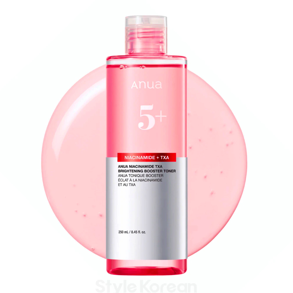 تونر روشن کننده ترانگزامیک اسید و نیاسینامید آنوا  Anua Niacinamide TXA Brightening Booster Toner