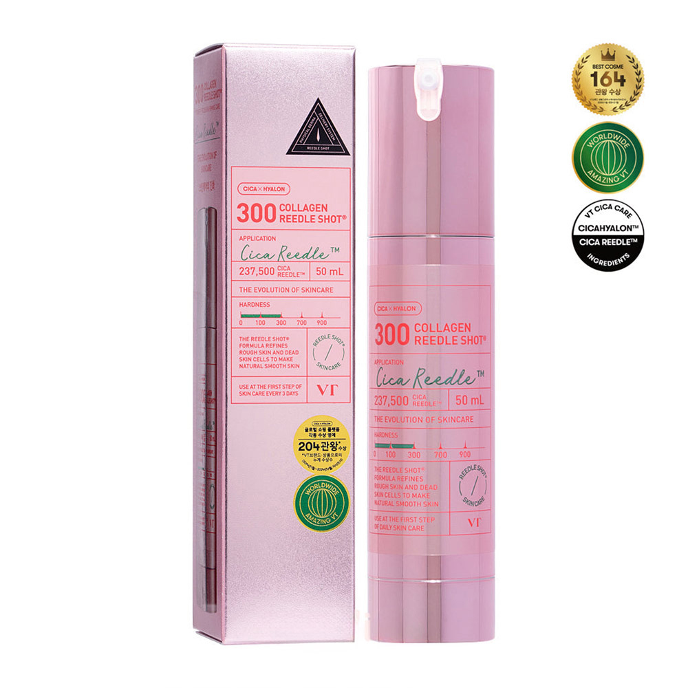 سرم کلاژن ریدل شات ۱۰۰ وی تی کازمتیک VT Collagen Reedle Shot ۱00