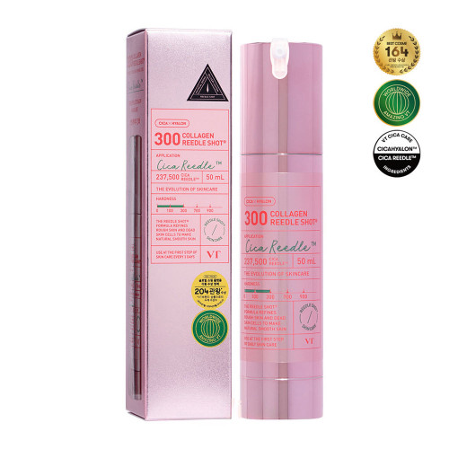 سرم کلاژن ریدل شات ۱۰۰ وی تی کازمتیک VT Collagen Reedle Shot ۱00