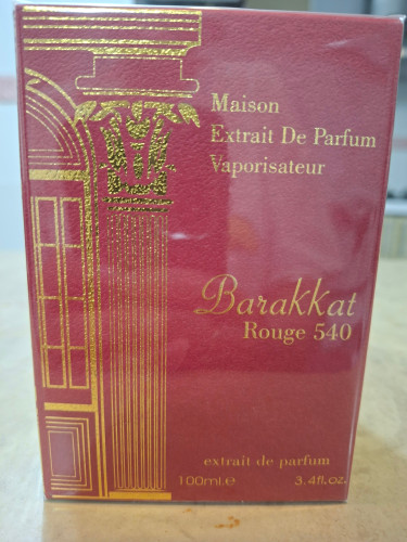 عطر ادکلن باراکات باکارات رژ 540 اکستریت قرمز فراگرنس ورد Barakkat Rouge 540 extraeit