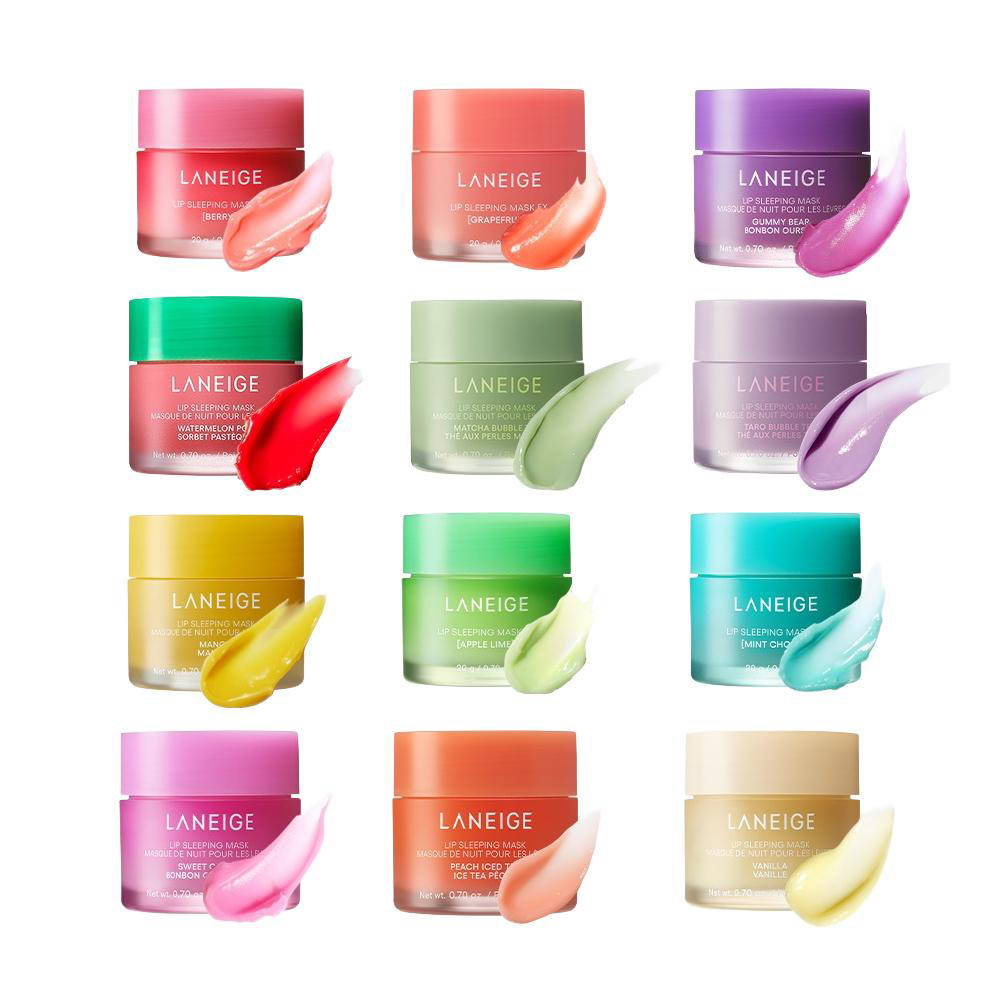 ماسک خواب لب لانیژ آبرسان عمقی و ترمیم کننده لب های خشک و ترک خورده LANEIGE Lip Sleeping Mask