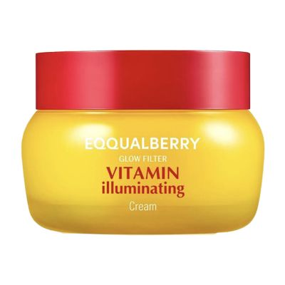 کرم ضد لک و درخشان کننده ویتامین سی آکوال بری Vitamin Illuminating Cream anti spot EQQUALBERRYاصلی