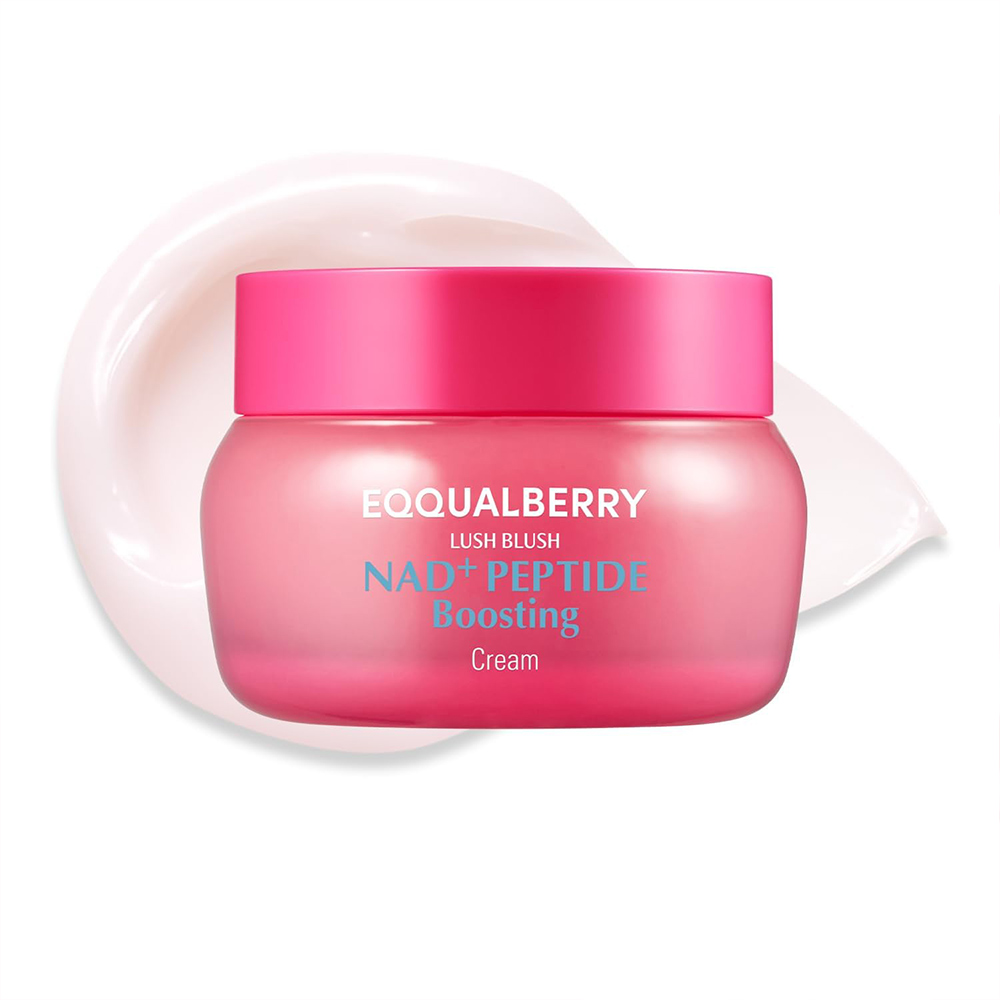 کرم +NAD و پپتاید اکوال بری ضد چروک و جوانساز پوست EQQUALBERRY NAD+ Peptide Boosting Creamاصلی و اورجینال