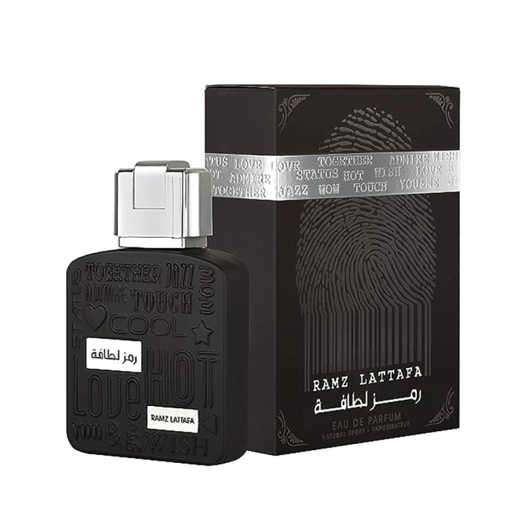 عطر ادکلن عربی رمز لطافه سیلور نقره ای حجم ۱۰۰ میل اصل