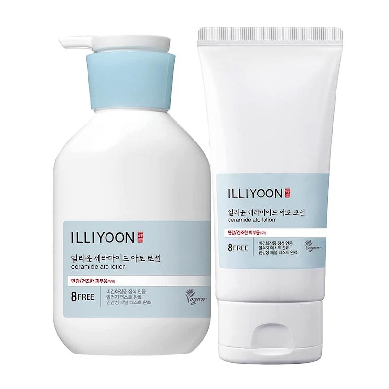 لوسیون آتو سرامید ایلیون مناسب پوست حساس و آسیب دیده ILLIYOON Ceramide Ato Lotion