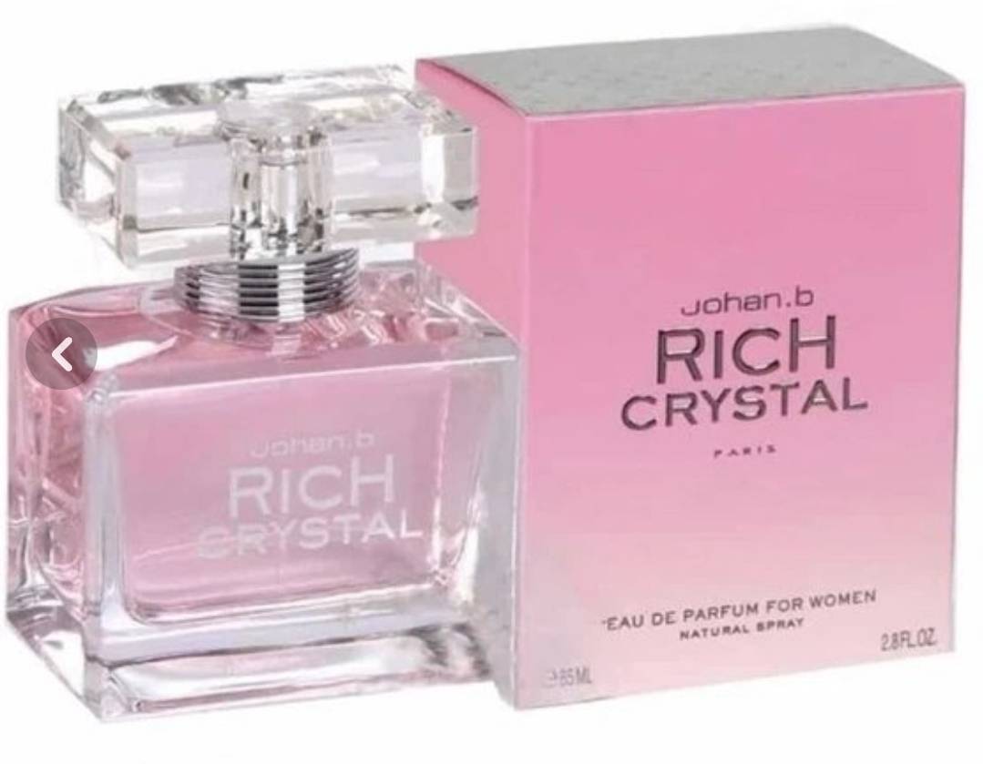 عطر ادکلن ریچ کریستال اصلی و اورجینال فرانسه RICH CRYSTAL 85ml | GEPARLYS / JOHAN.B RICH CRYSTAL EDP 85ml