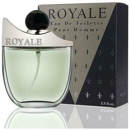 ادکلن رویال سبز Royale Greenرصاصی با اسپری حجم۷۵میل