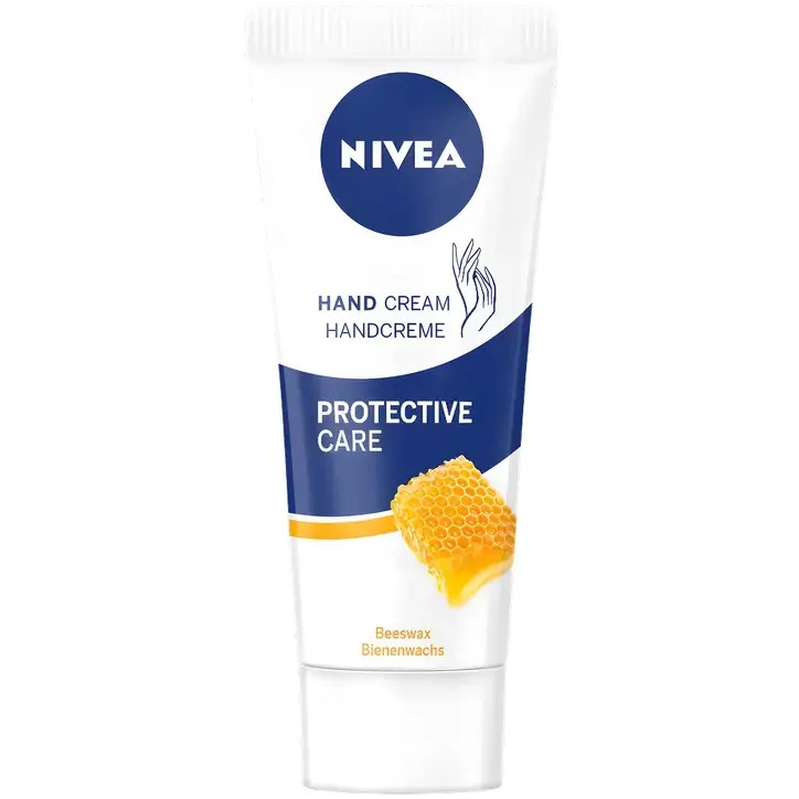 کرم دست نیوآ موم عسل مناسب خشکی دست و ناخن ۷۵ میل Nivea Hand Cream Beeswax Protective Care